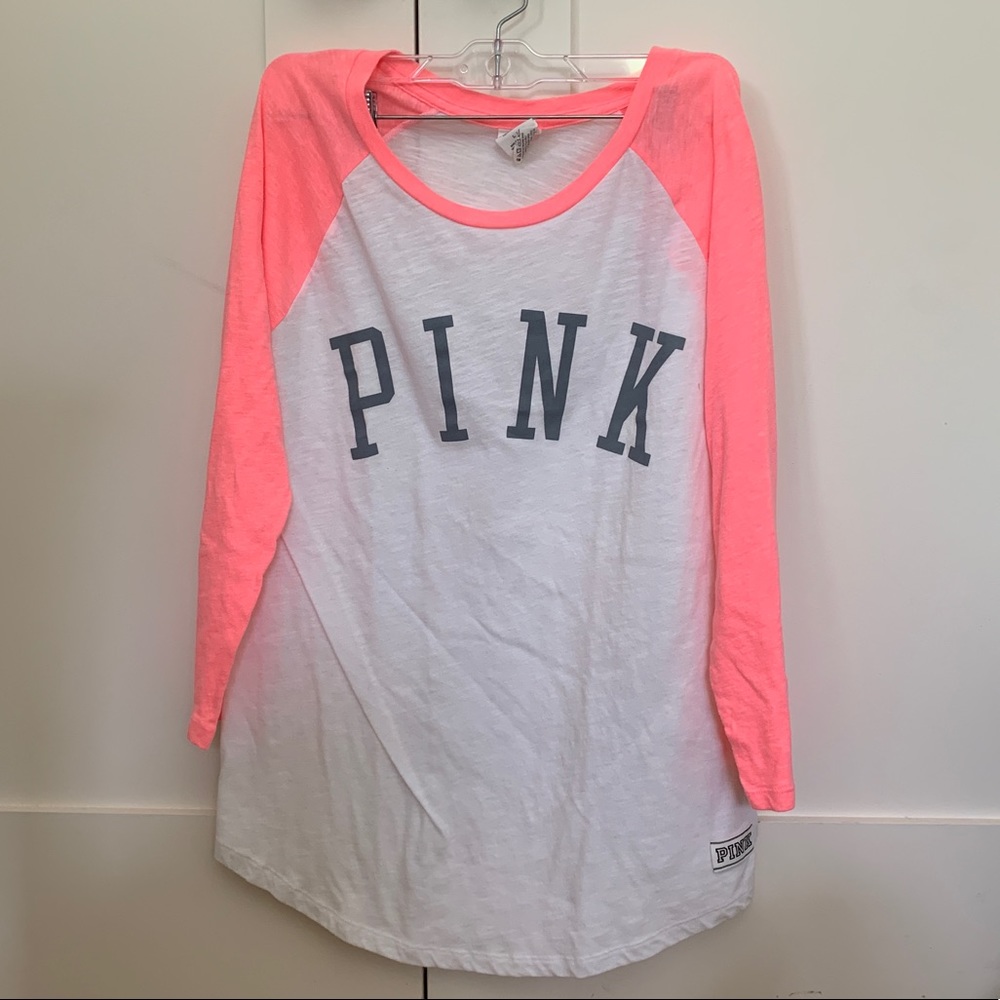 Baseball Tee - PINK by Victoria’s Secret